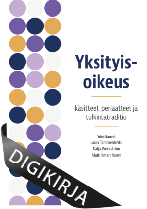 Yksityisoikeus – käsitteet, periaatteet ja tulkintatraditio Digikirja