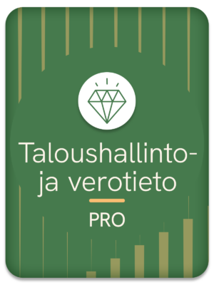 Taloushallinto- ja verotieto Pro