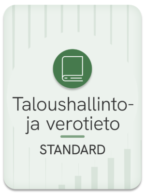 Taloushallinto- ja verotieto Standard / Verkkokirjat